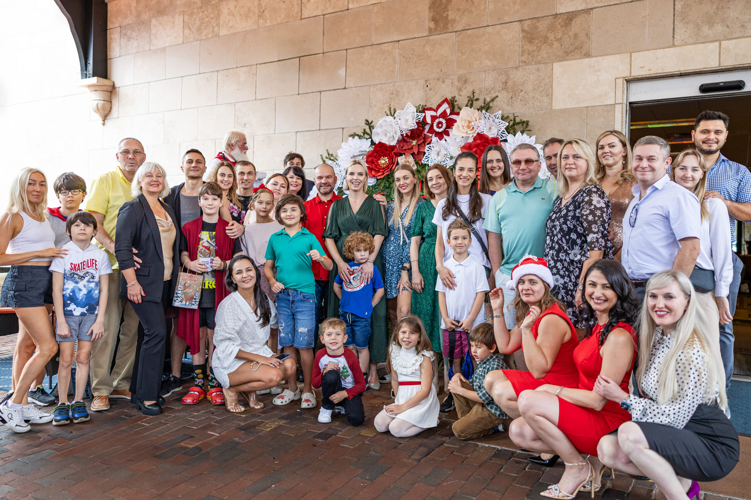 Clients and their families at the first iMortgage4u Client Appreciation event, December 2023