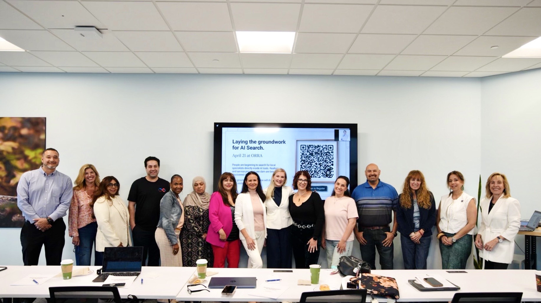 Central Florida REALTORS at Natallia Mann's AI Search class at the Orlando Regional REALTOR Association