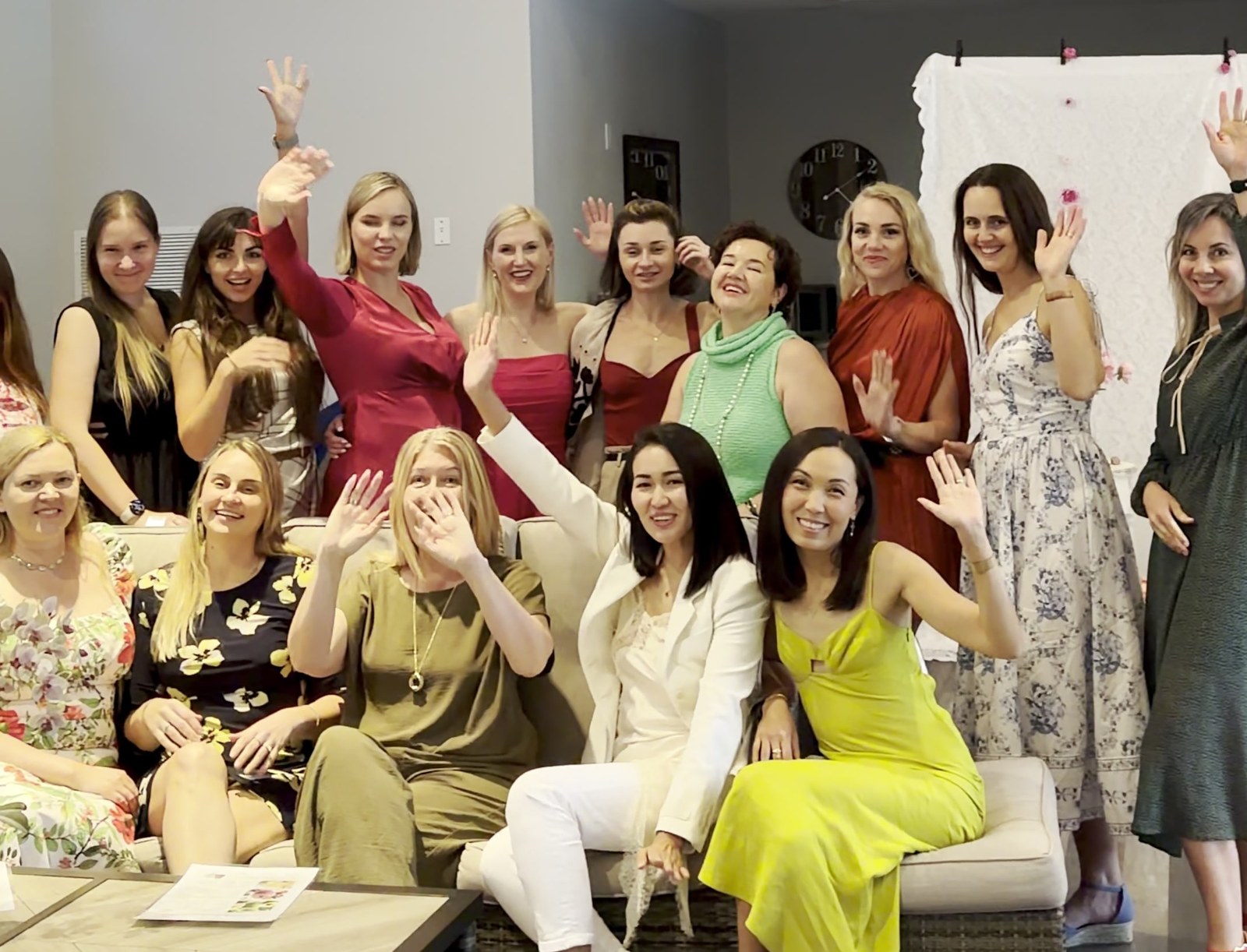 Women clients at the iMortgage4u Mother's Day event